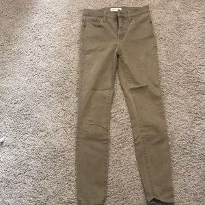 Madewell Denium High Riser Skinny Skinny